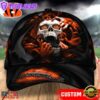 Custom Name NFL Cincinnati Bengals Skull Halloween Baseball Cap