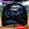Custom Name NFL Dallas Cowboys Skull Halloween Baseball Cap