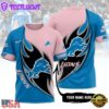 Custom Name NFL Detroit Lions All Over Print T-Shirt For Fans