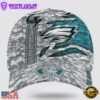 Custom Name NFL Eagles Camo US Classic Baseball Cap