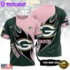 Custom Name NFL Green Bay Packers All Over Print T-Shirt For Fans