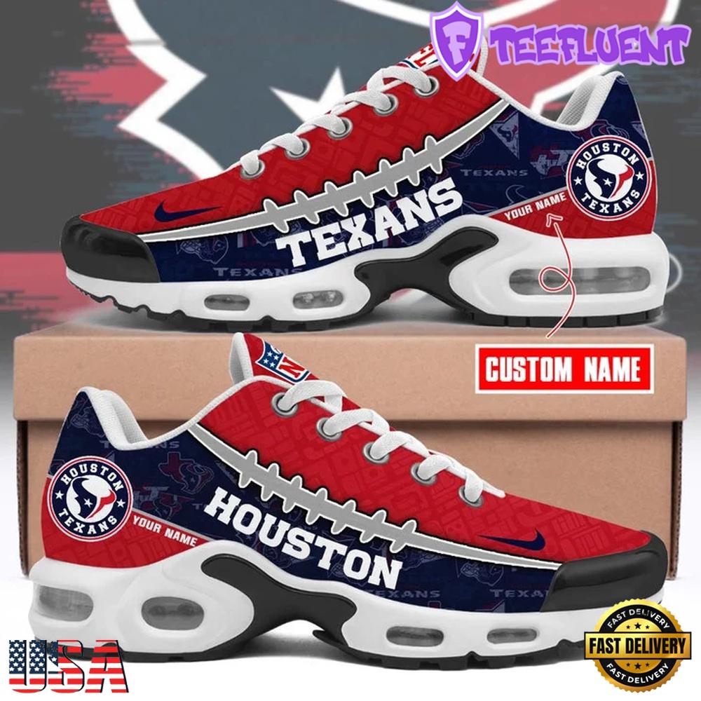 Custom Name NFL Houston Texans Air Max Plus Shoes