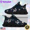 Custom Name NFL Houston Texans Mickey Mouse Max Soul Shoes