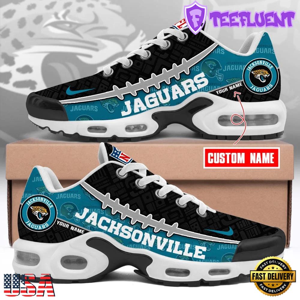Custom Name NFL Jacksonville Jaguars Air Max Plus Shoes