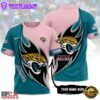 Custom Name NFL Jacksonville Jaguars All Over Print T-Shirt For Fans