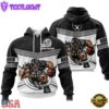 Custom Name NFL Las Vegas Raiders Mascot All Over Print Hoodie Shirt