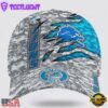 Custom Name NFL Lions Camo US Classic Baseball Cap