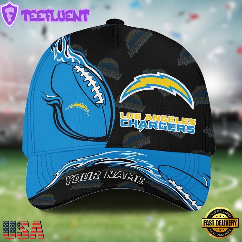 Custom Name NFL Los Angeles Chargers Classic Cap For Fans