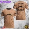 Custom Name NFL Los Angeles Chargers Team Football 3D T-Shirt