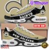 Custom Name NFL New Orleans Saints Air Max Plus Shoes