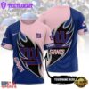 Custom Name NFL New York Giants All Over Print T-Shirt For Fans