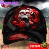 Custom Name NFL San Francisco 49ers Skull Halloween Baseball Cap
