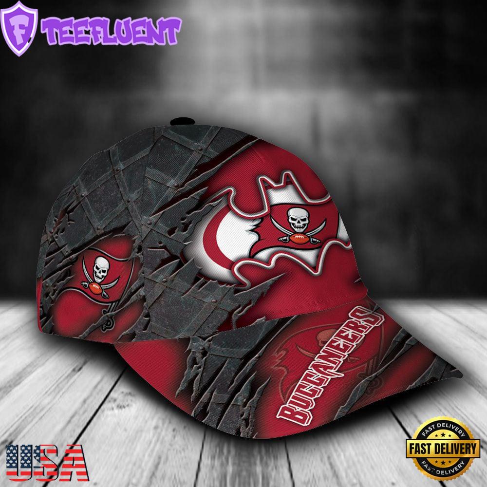 Custom Name NFL Tampa Bay Buccaneers Batman All Over Print 3D Classic Cap