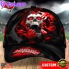 Custom Name NFL Tampa Bay Buccaneers Skull Halloween Baseball Cap