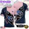 Custom Name NFL Tennessee Titans All Over Print T-Shirt For Fans