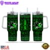 Custom Name NHL San Jose Sharks Happy St. Patrick’s Day Stainless Steel Tumbler 40Oz With Handle