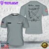 Custom Name North American P-51D Mustang WW2 T-Shirt 3D
