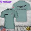 Custom Name North Carolina Air National Guard 145th Airlift Wing 3D T-shirt