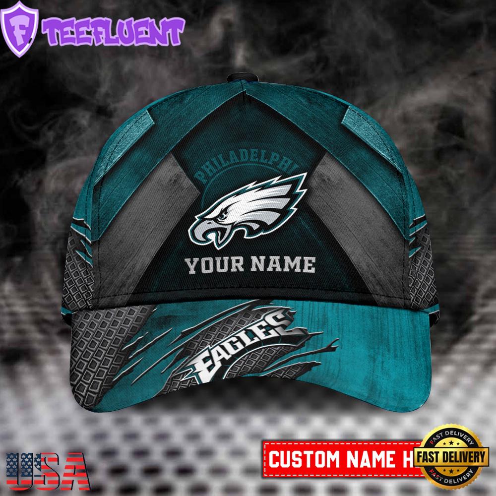Custom Name Philadelphia Eagles NFL Classic Baseball Cap
