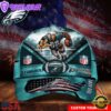 Custom Name Philadelphia Eagles NFL Super Bowl LIX Baseball Cap