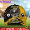 Custom Name Pittsburgh Steelers NFL 3D Classic Baseball Cap Classic Cap