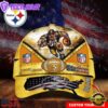 Custom Name Pittsburgh Steelers NFL Super Bowl LIX Baseball Cap