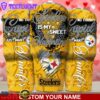 Custom Name Pittsburgh Steelers NFL You Are My Sweet Valentine Day Tumbler