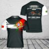 Custom Name Portuguese Air Force 552 Squadron Zang?es AW119MKII Koala 3D T-shirt