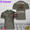 Custom Name Puerto Rico Air National Guard 141st Air Control Squadron (ACS) T-Shirt 3D