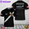 Custom name Puerto Rico Air National Guard 198th Airlift Squadron WC-130H Hercules 3D T-Shirt
