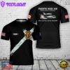 Custom name Puerto Rico Air National Guard A-7D Corsair II 198th Tactical Fighter Squadron 3D T-Shirt 1