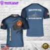 Custom Name Royal Canadian Navy Marine Royale Canadienne Coastal Defence Vessel MM 700 HMCS Kingston 3D T-shirt