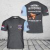 Custom Name Royal Netherlands Air Force Solo Display Team F-16 3D T-Shirt