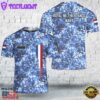 Custom Name Royal Netherlands Navy Netherlands Fractal Pattern (NFP) Camo T-Shirt 3D