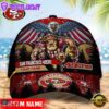 Custom Name San Francisco 49ers NFL Mascot Eagle Baseball Cap