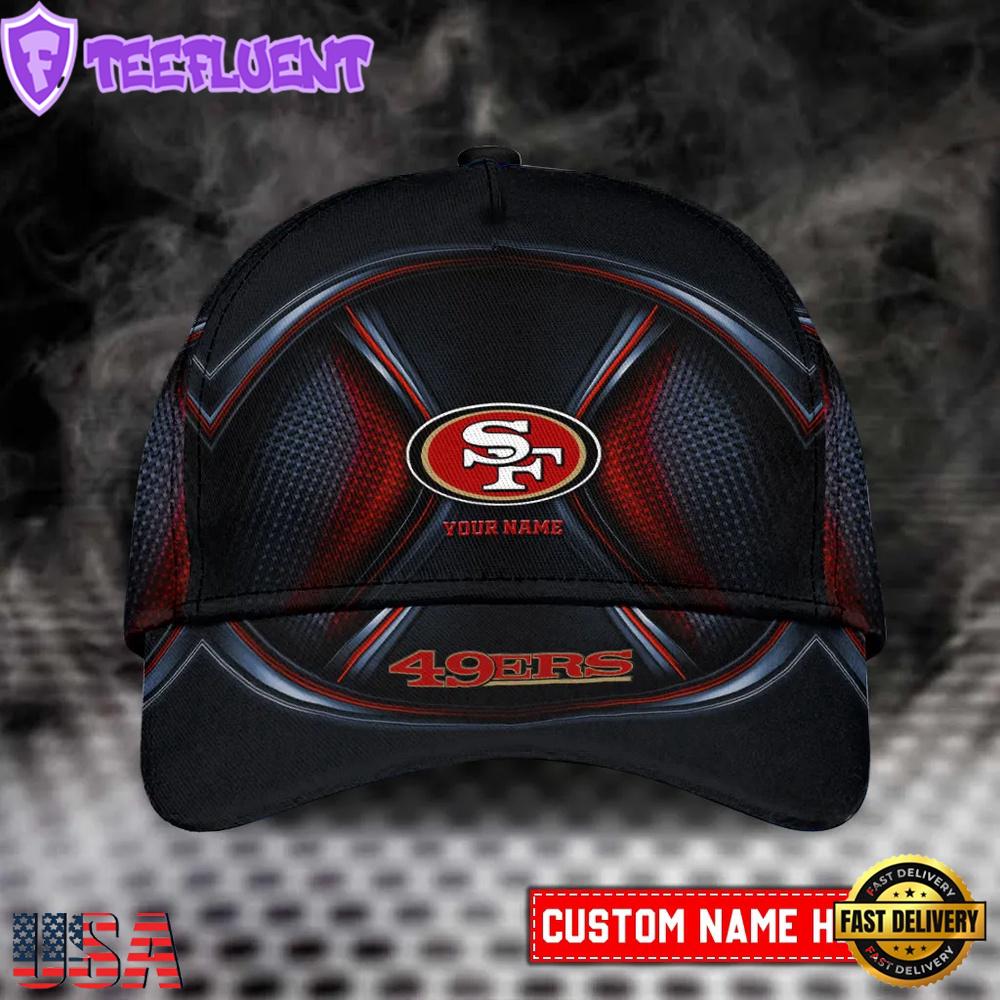 Custom Name San Francisco 49ers NFL Team Classic Baseball Cap