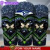 NFL Custom Name Seattle Seahawks Mickey Minnie Couple Valentine Day Tumbler 30 Oz 3 Custom Name Seattle Seahawks NFL Mickey Minnie Couple Valentine Day Tumbler