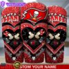 Custom Name Tampa Bay Buccaneers NFL Mickey Minnie Couple Valentine Day Tumbler