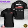 Custom Name Tesla Model S T-Shirt 3D