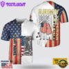 Custom Name United State Army American Flag Baseball Jersey