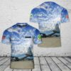 Custom Name US Air Force 774th Expeditionary Airlift Squadron Weasel Squadron T-Shirt 3D