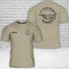 Custom Name US Air Force 77th Fighter Squadron Shaw Air Force Base F-16 Fighting Falcon T-Shirt 3D