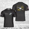 Custom Name US Air Force C-17 Globemaster III Military Transport Aircraft - McChord AFB, Washington T-Shirt 3D