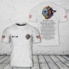 Custom Name US Air Force Chief's Creed Plaque 3D T-Shirt