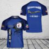 Custom Name US Air Force F-15C Eagle Of 94th Fighter Squadron (FS) T-Shirt 3D