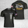 Custom Name US Air Force Lockheed Martin HC-130J Combat King II T-Shirt 3D