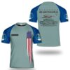 Custom Name US Air Force MH-53M Pave Low IV 3D T-shirt