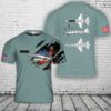 Custom Name US Air Force Northrop T-38 Talon T-Shirt 3D