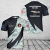 Custom Name US Air Force Oregon Air National Guard, 114th Tactical Fighter Training Squadron F-4C Phantom II T-Shirt 3D