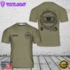 Custom Name US Airborne School Fryar Field Drop Zone Fort Benning, GA T-Shirt 3D